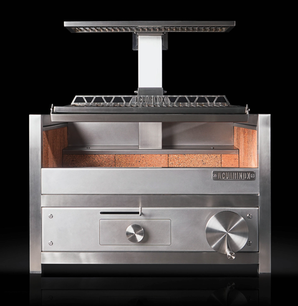 Acuarinox Barcelona Basque Tabletop Grill Stainless Steel