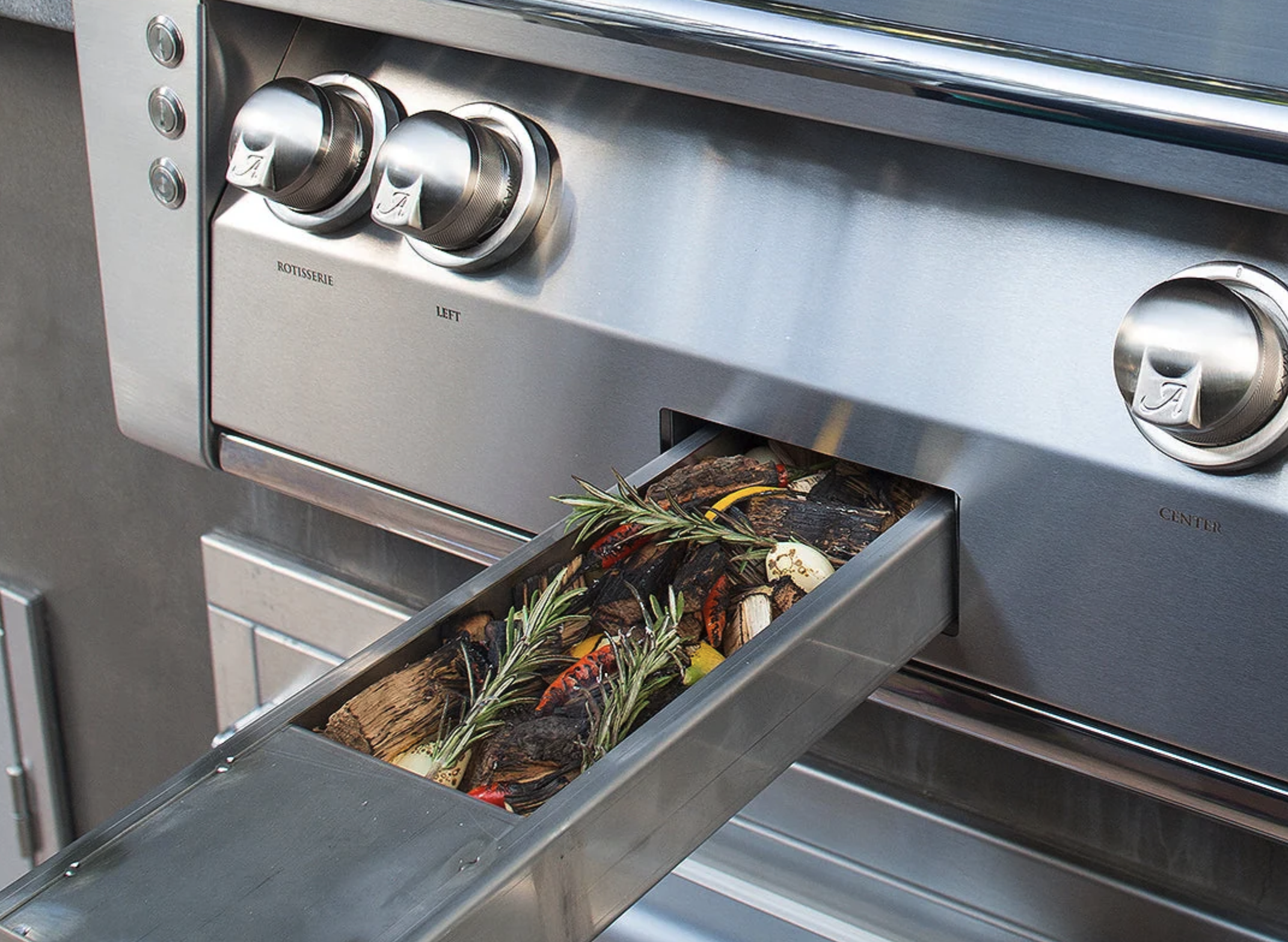 Alfresco 42" Built-In Gas Grill with Sear Zone image — photo 2