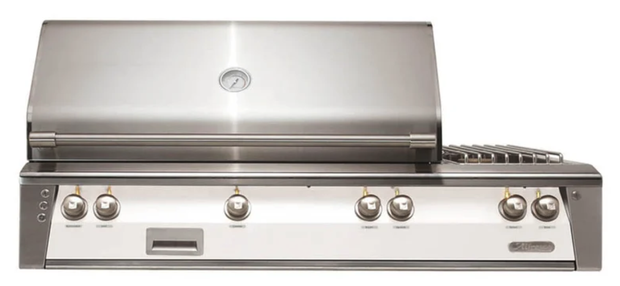 Alfresco 56" Built-In Gas Grill w/side burner image — photo 2