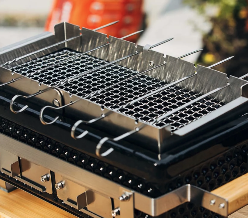 Ash & Ember 16" Tabletop Hibachi & Skewer Set image — photo 3
