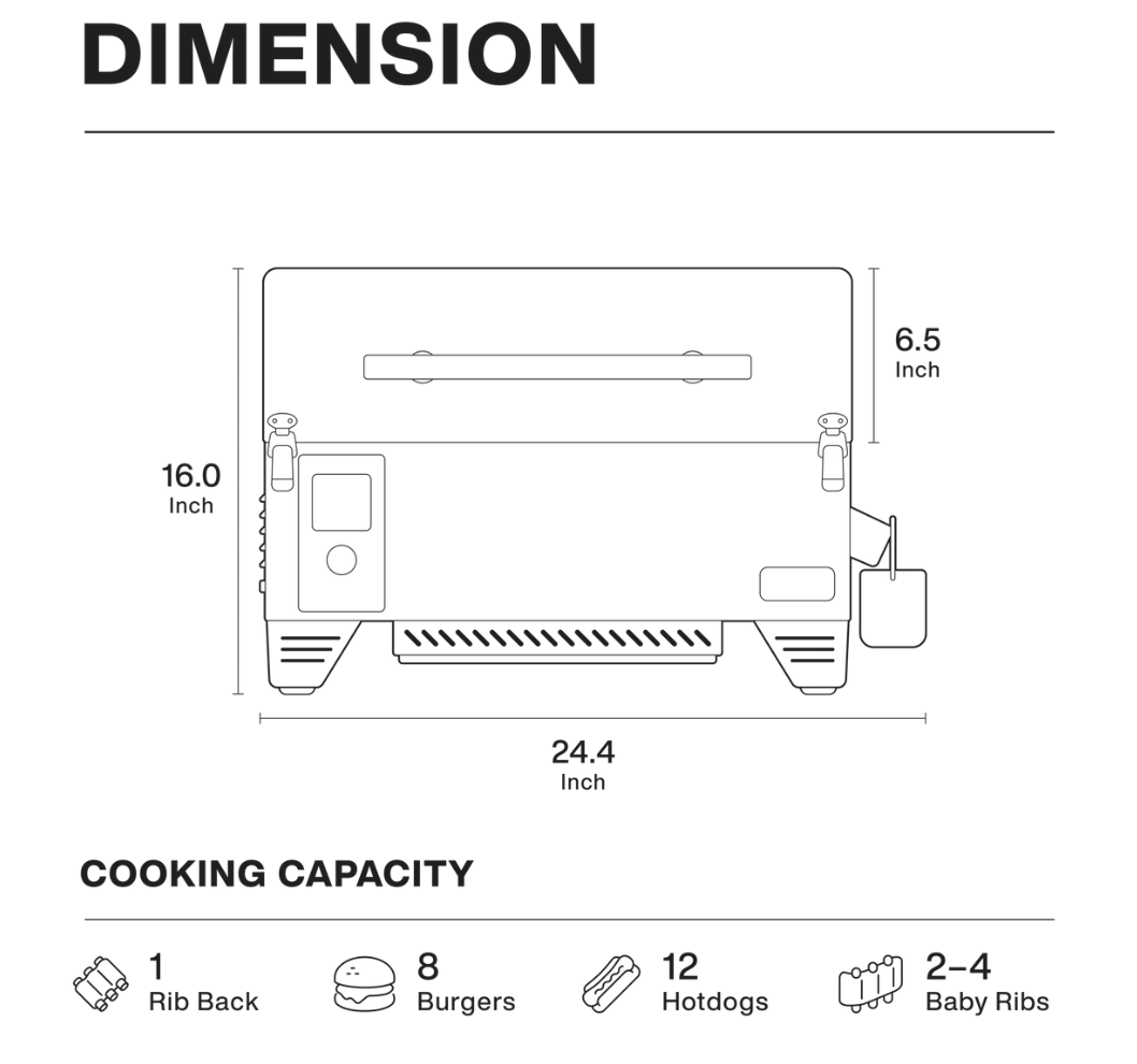 ASmoke AS350 Portable Wood Pellet Grill and Smoker image — photo 5
