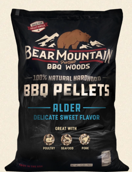 Bear Mountain Alder BBQ Wood Pellets