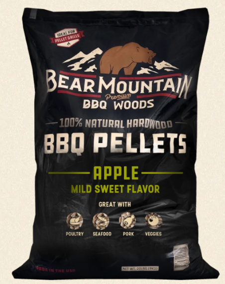 Bear Mountain Apple BBQ Wood Pellets