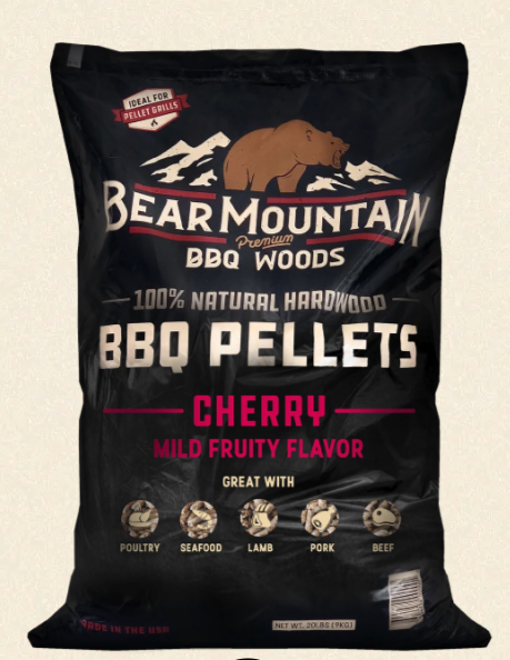 Bear Mountain Cherry BBQ Wood Pellets
