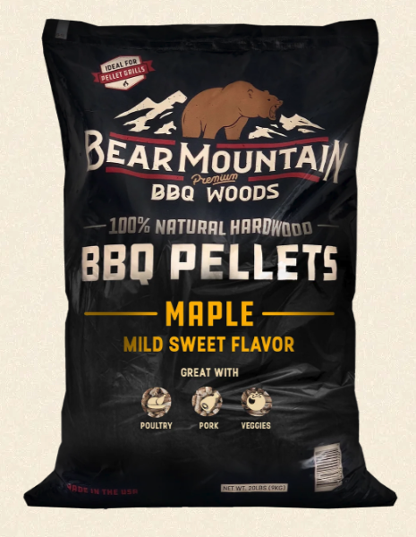 Bear Mountain Maple BBQ Wood Pellets