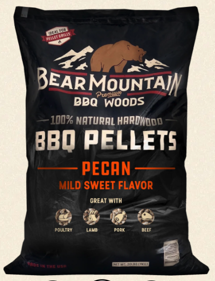 Bear Mountain Pecan BBQ Wood Pellets