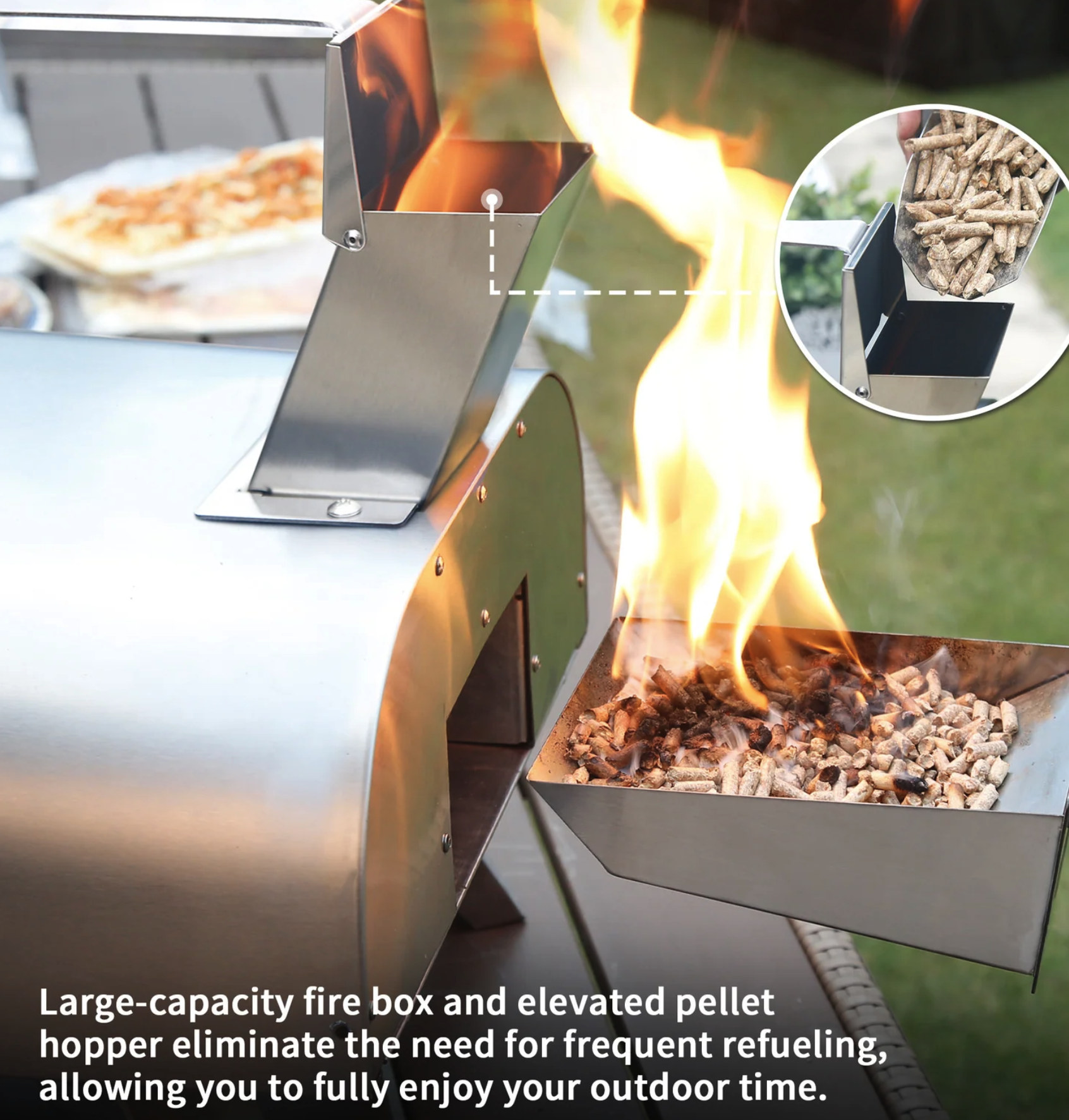 Bighorn-Outdoors-12"-Wood-Pellet-Pizza-Oven