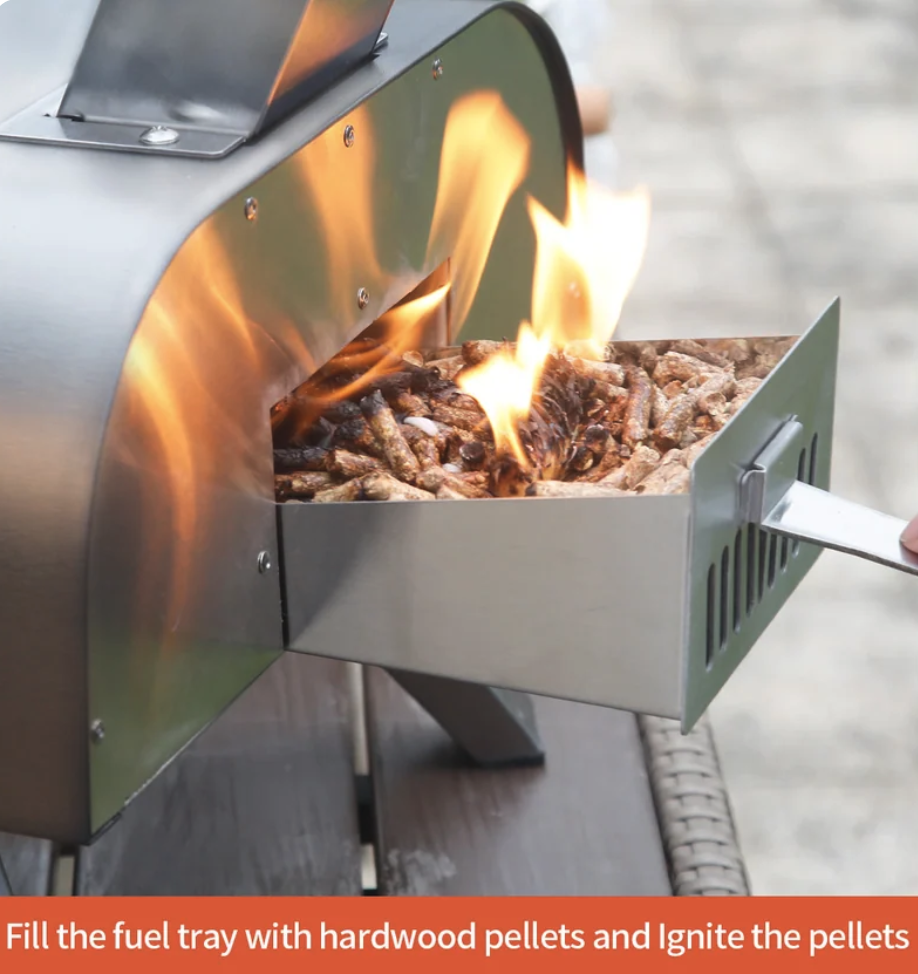 Bighorn-Outdoors-12"-Wood-Pellet-Pizza-Oven