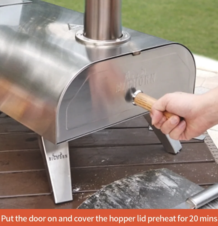 Bighorn-Outdoors-12"-Wood-Pellet-Pizza-Oven