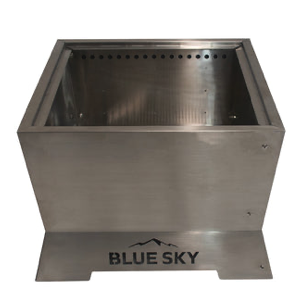 Blue Sky Stainless Steel Square Peak Smokeless Fire Pit image — photo 2