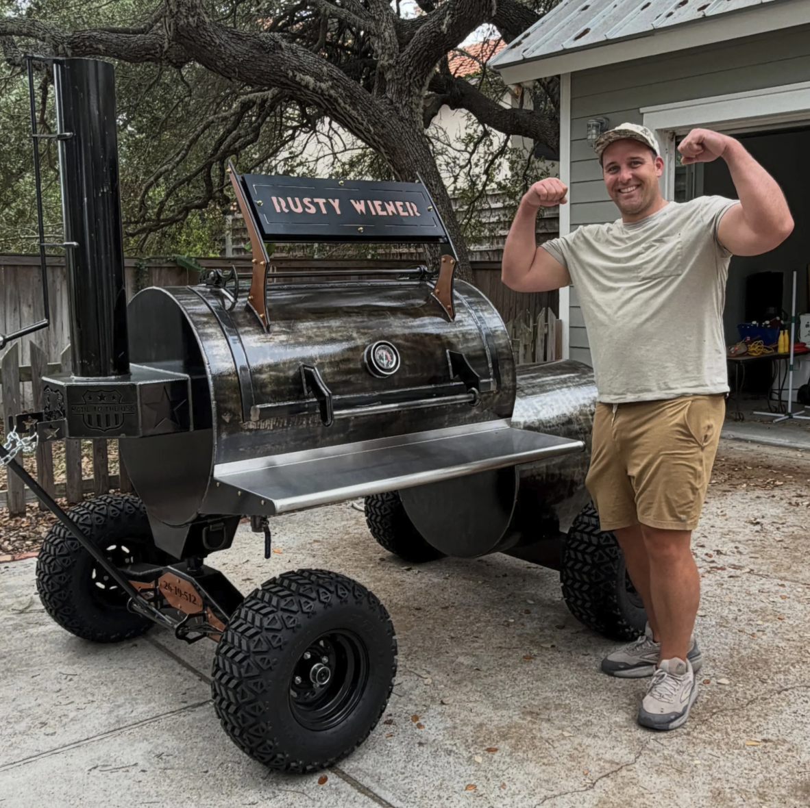 Boathouse Smokers - Texas Traditional 150-Gallon Smoker image — photo 3