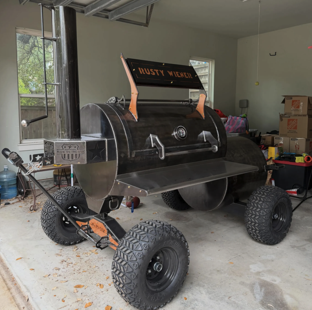 Boathouse Smokers - Texas Traditional 150-Gallon Smoker image — photo 4