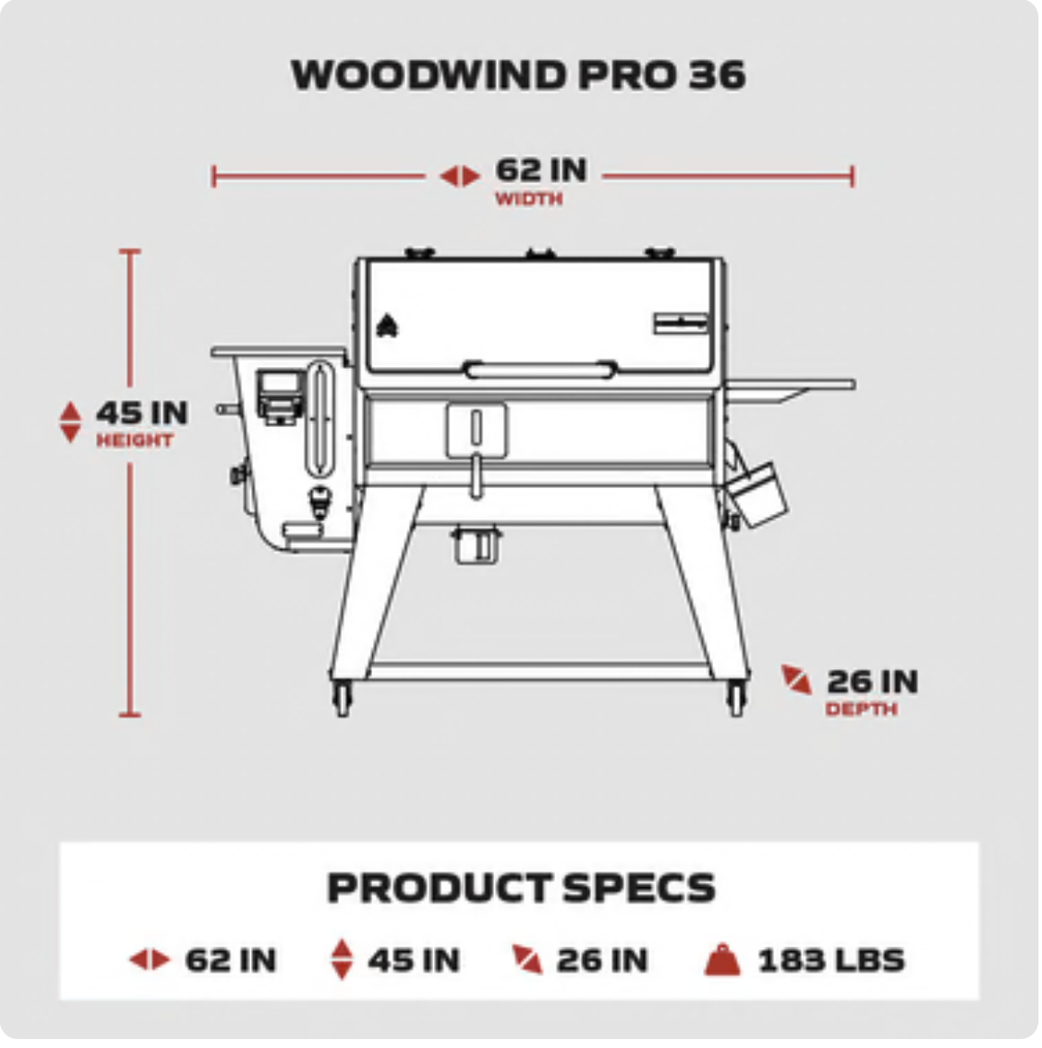 Camp Chef Woodwind Pro 36 Pellet Grill image — photo 3