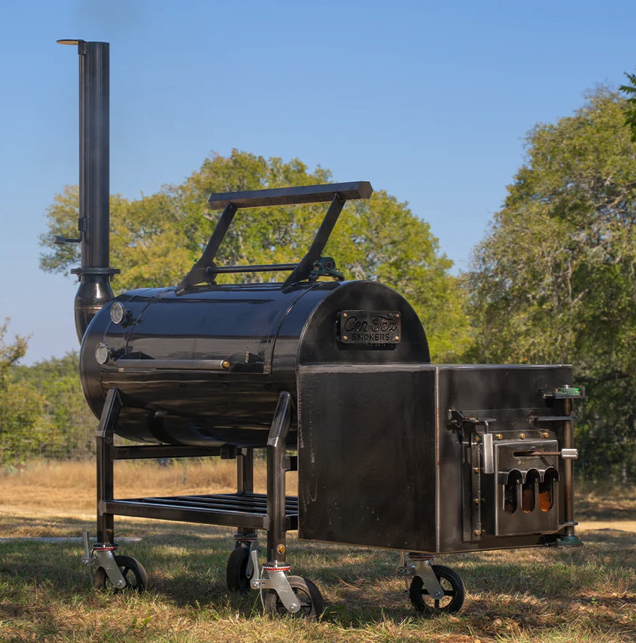 Cen-Tex Century Line 120 Gallon Offset Smoker image