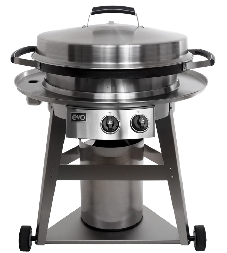 EVO Professional Wheeled Cart Flattop Griddle