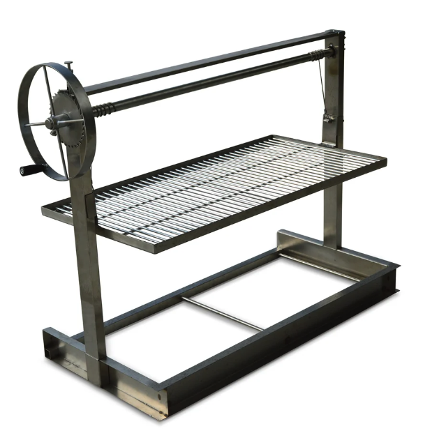Firebuggz Stainless Steel Santa Maria 32x16 Grill with Rotisserie Brackets image — photo 3