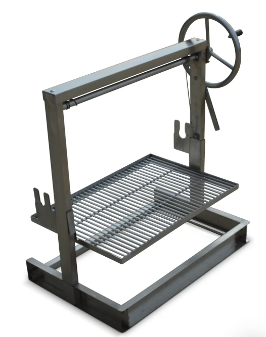 Firebuggz Stainless Steel Santa Maria 32x16 Grill with Rotisserie Brackets image — photo 5