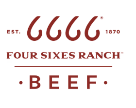Four Sixes Ranch "6666" logo