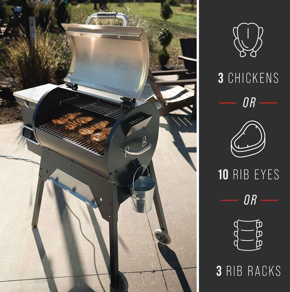 Grilla Chimp™ 2.0 Tailgater Wood Pellet Grill image — photo 4