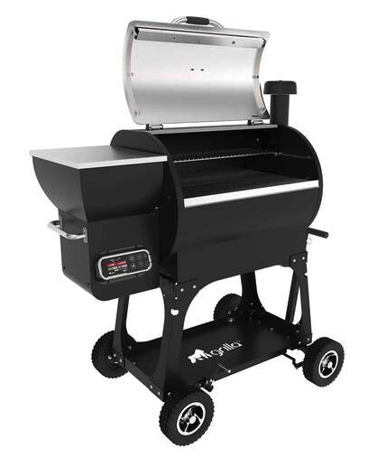 Grilla Silverbac® 2.0 Wood Pellet Grill with All-Terrain Cart image — photo 2