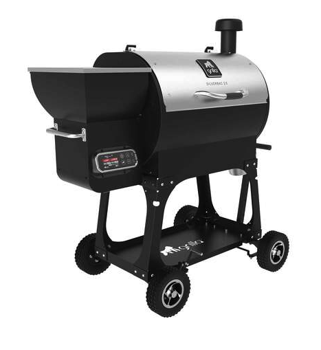 Grilla Silverbac® 2.0 Wood Pellet Grill with All-Terrain Cart