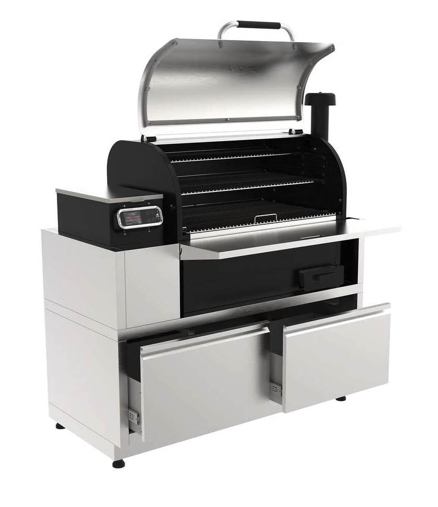 Grilla Silverbac® 2.0 XL Wood Pellet Grill Built-In image — photo 2