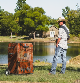 Hasty Bake Corten Roughneck Smoker image — photo 4
