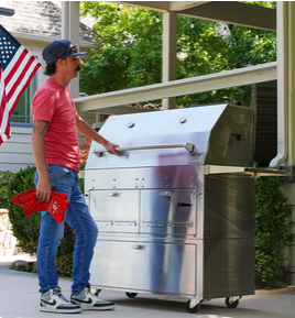 Hasty Bake Hastings - Cart 290C Charcoal Grill image — photo 2