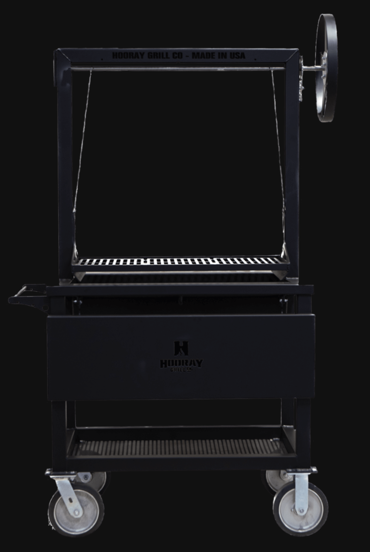 Hooray Grill Company Lodge 30" Santa Maria Grill