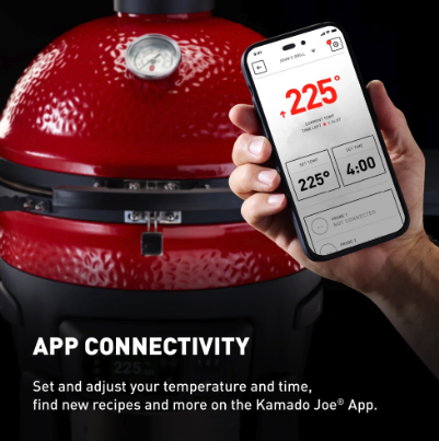 Kamado Joe Konnected Joe Digital Charcoal Grill & Smoker image — photo 4