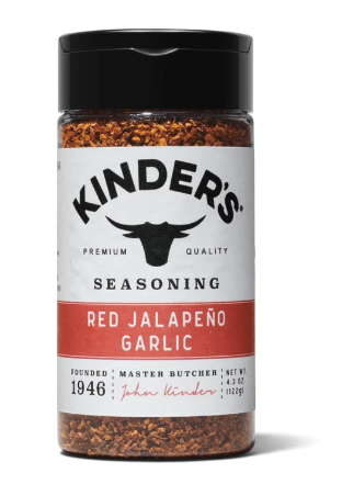 Kinder's Red Jalapeno Garlic Seasoning