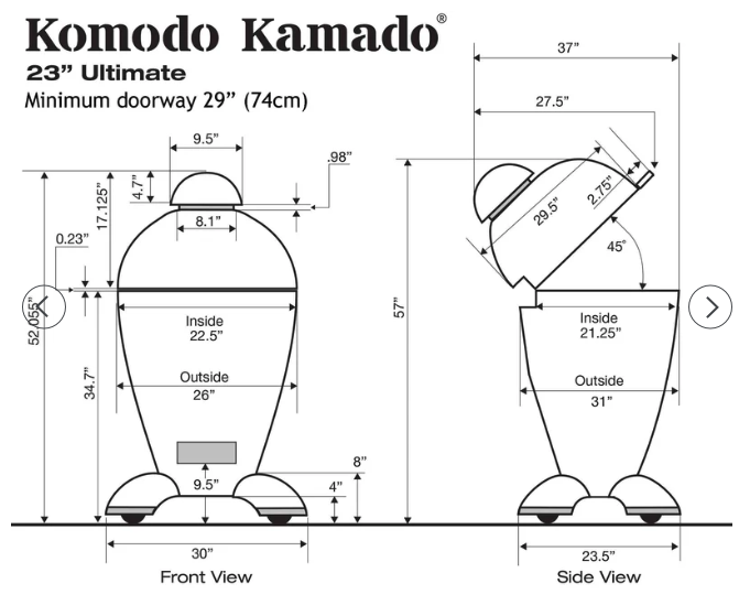 Komodo Kamado 23" Ultimate Kamado Grill image — photo 5