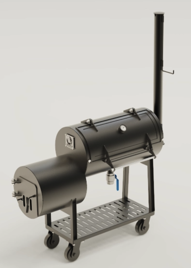 Lamsturn Compact Offset Smoker image — photo 3