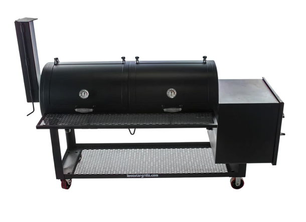 Lone Star Grills 24" x 60" Offset Smoker image — photo 2
