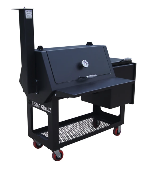 Lone Star Grillz 20"x 36" Offset Smoker image — photo 2