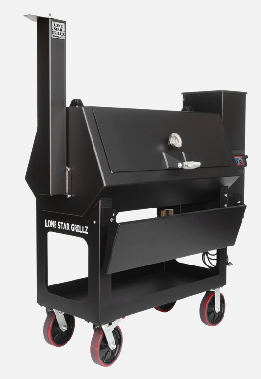 Lone Star Grillz 20" x 42" Pellet Grill Smoker image — photo 3