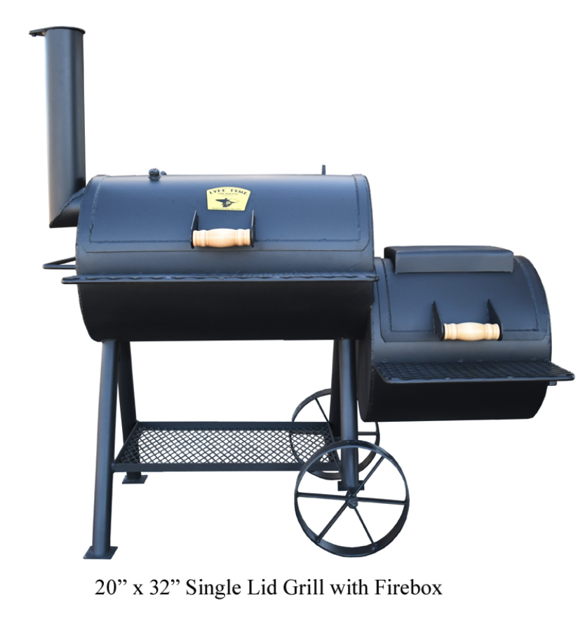 Lyfe Time Single Lid Offset Smoker Grill image — photo 4