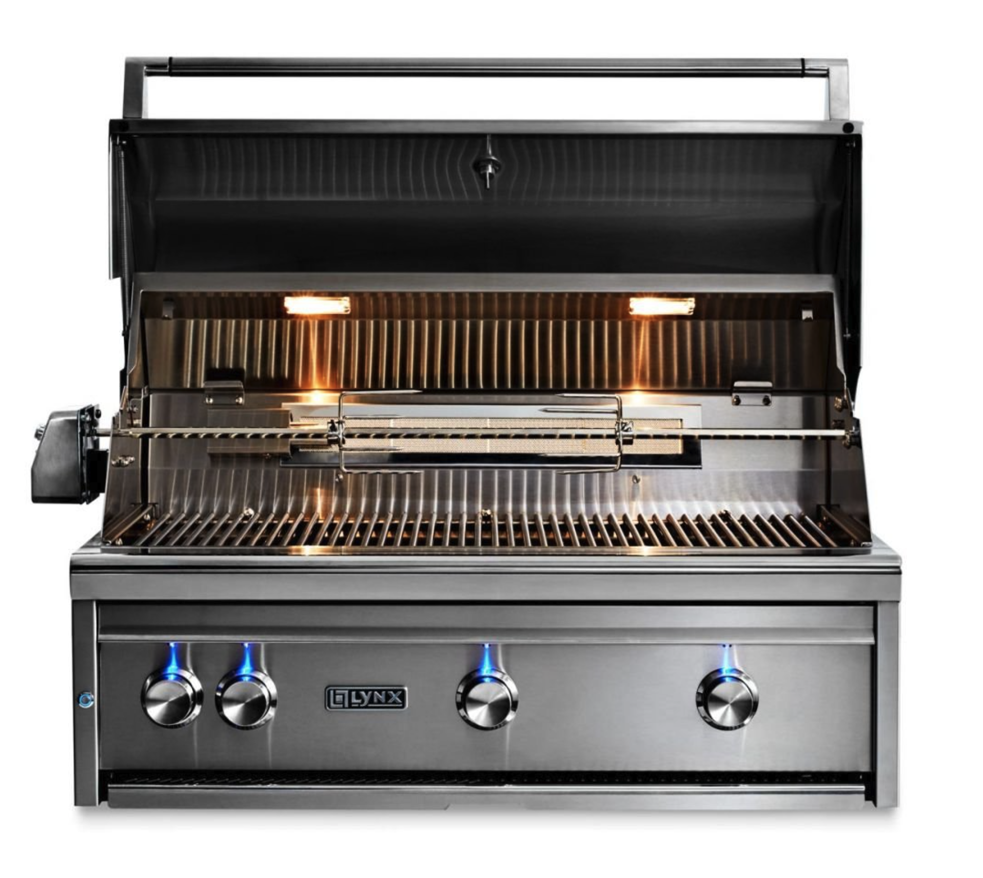Lynx 36" Professional Built-in Grill with all trident infrared burners and Rotisserie image — photo 3