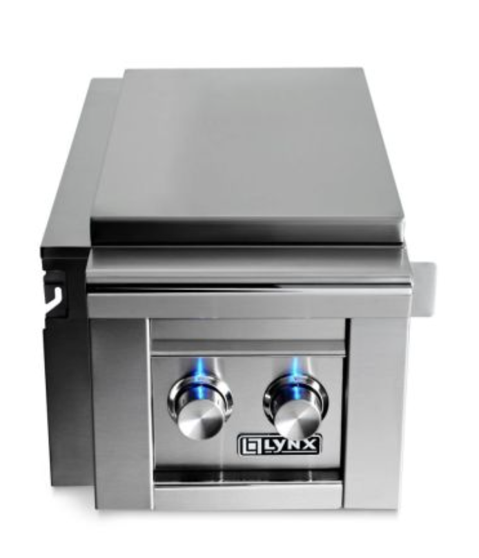 Lynx Cart Mounted Double Side Burner LP - LCB2-3-LP image — photo 2