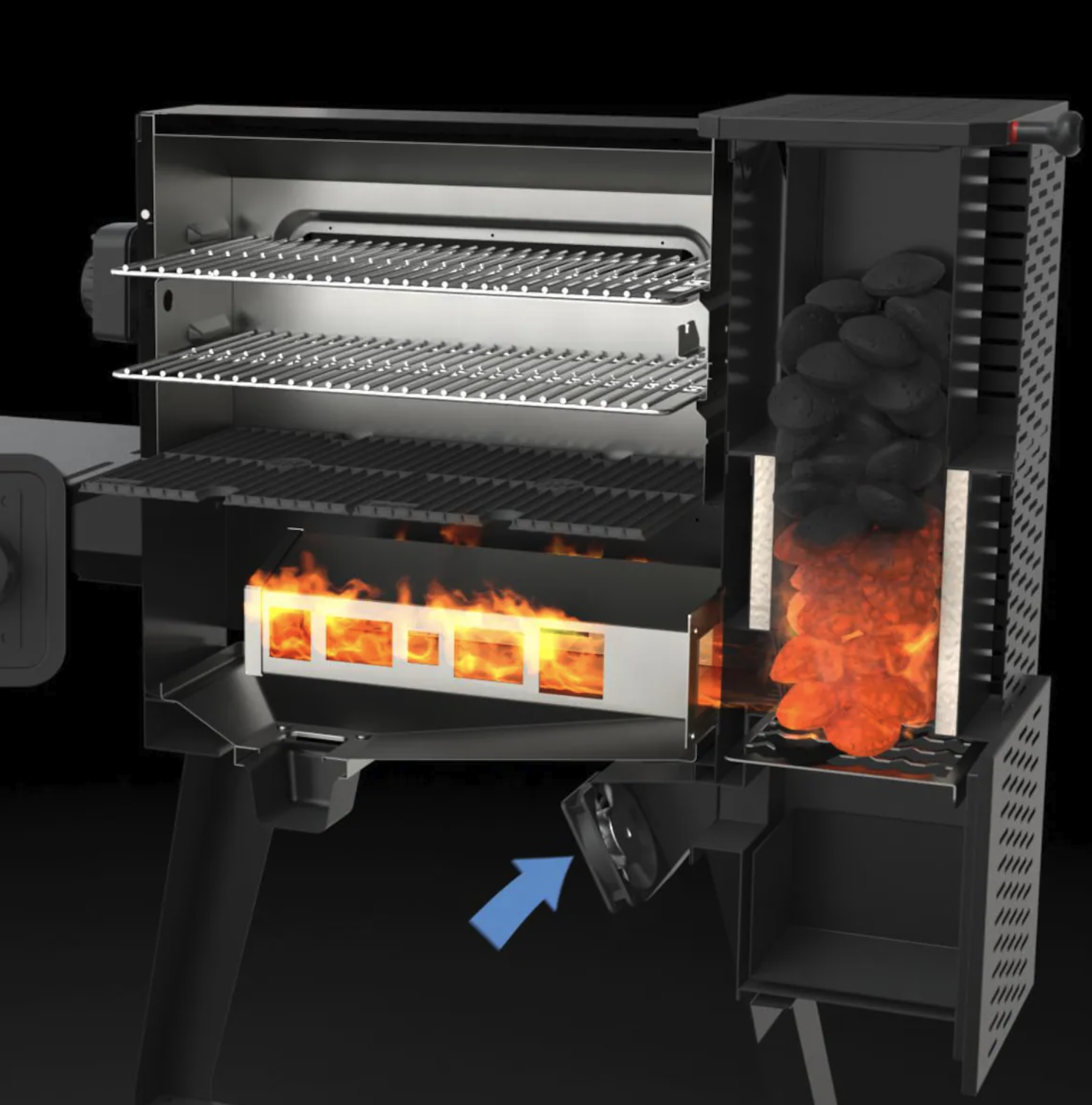 Masterbuilt Gravity Series 1050 Digital Charcoal Grill + Smoker image — photo 4