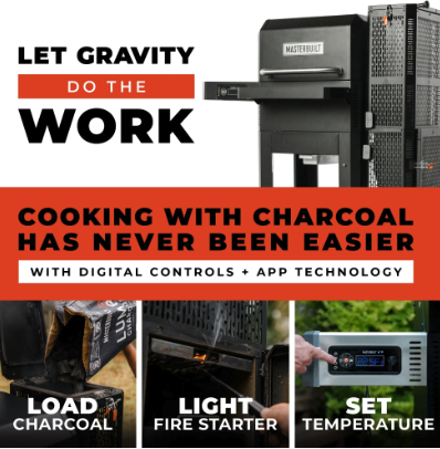 Masterbuilt Gravity Series® 600 Digital Charcoal Grill + Smoker image — photo 4