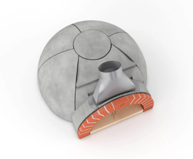Mugnaini Model 100 Masonry Pizza Oven Kit image — photo 2