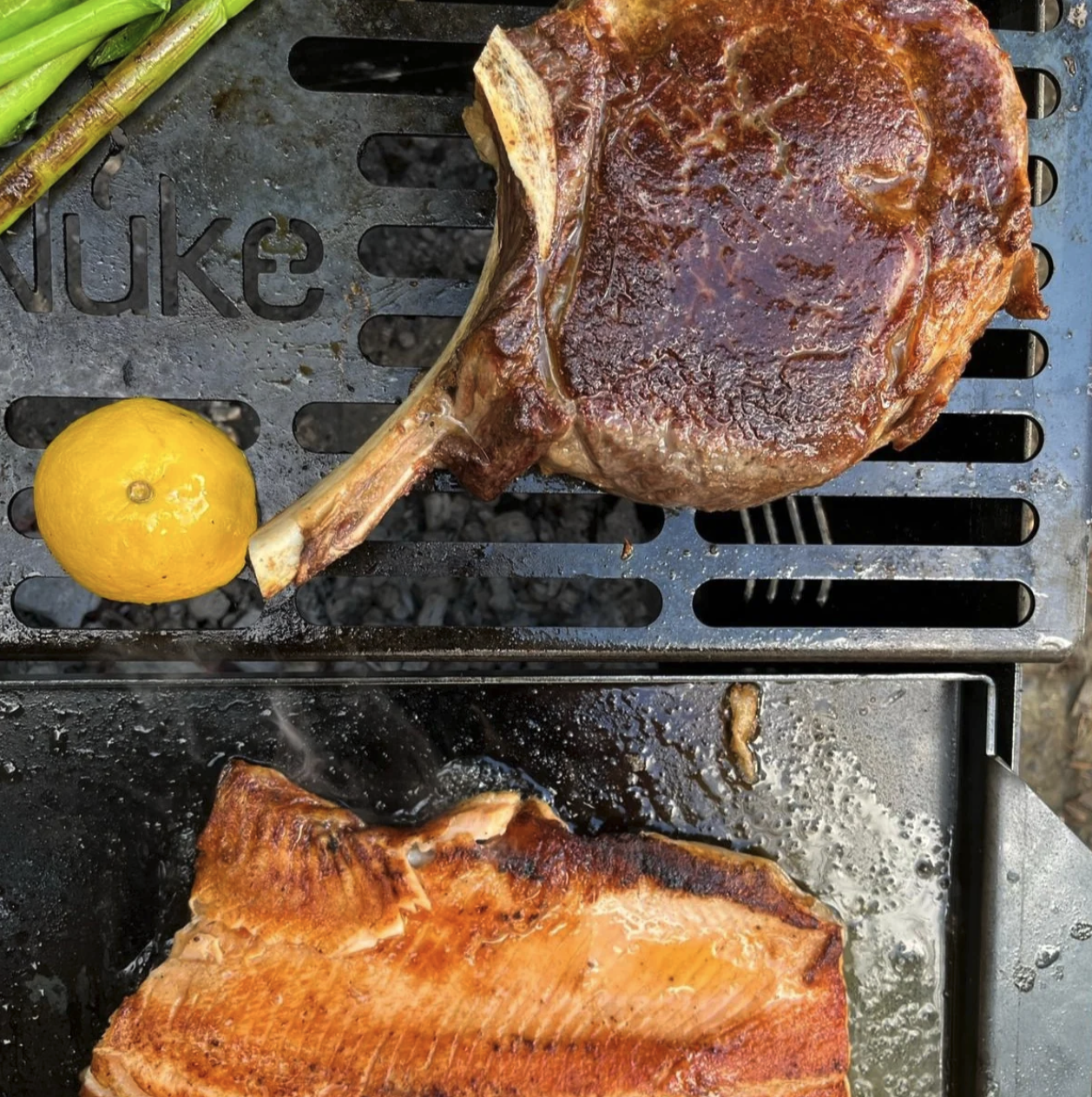 Ñuke BBQ Huapi 50 - Collapsible Fire Pit Grill image — photo 2