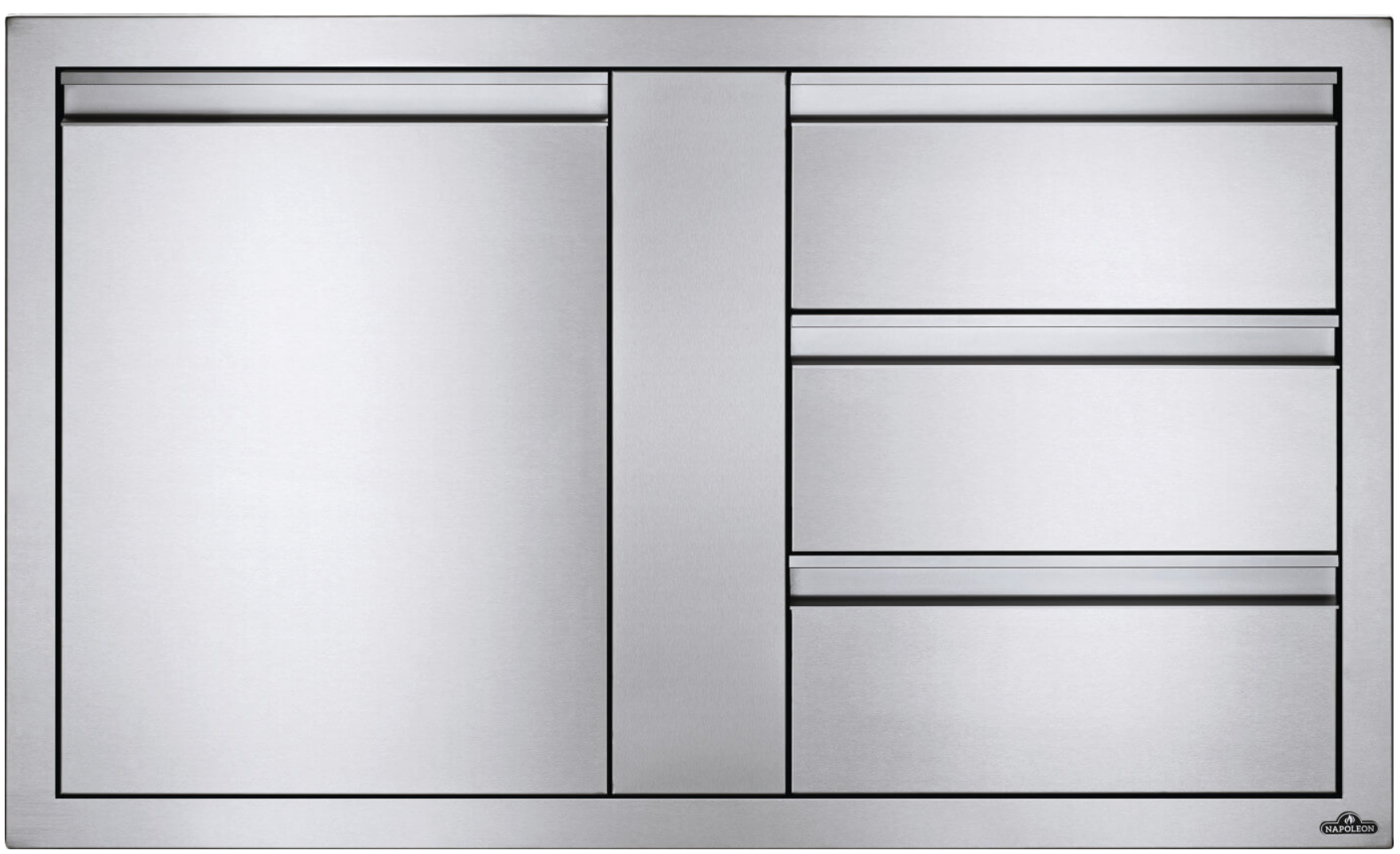 Napoleon 42 x 24 Inch Large Single Door/Triple Drawer image — photo 2