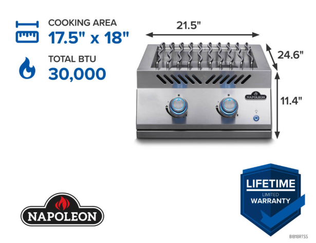 Napoleon Built-In 700 Series Dual Range Top Burner image — photo 2