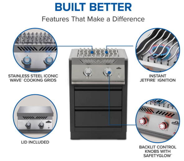 Napoleon Built-In 700 Series Dual Range Top Burner image — photo 4