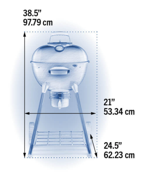 Napoleon Premium 18 Charcoal Kettle Grill image — photo 2