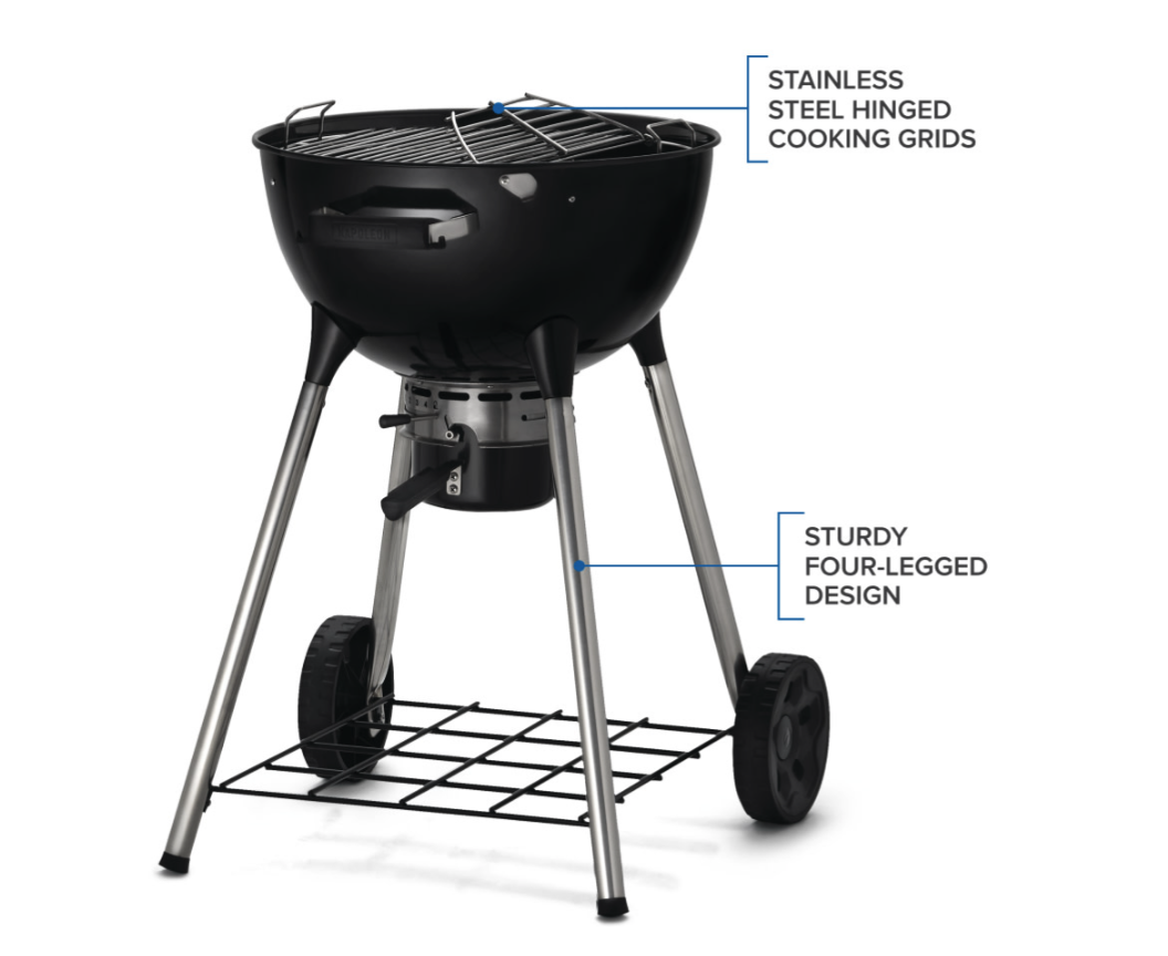 Napoleon Premium 18 Charcoal Kettle Grill image — photo 4