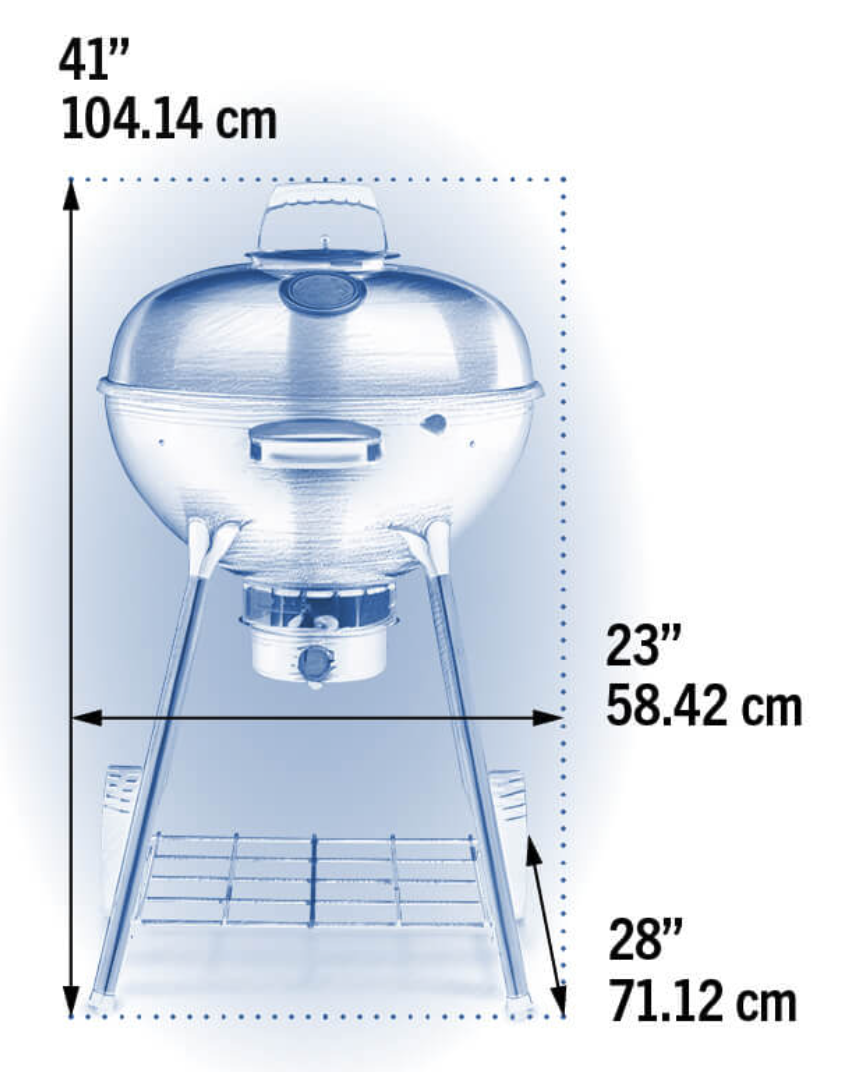 Napoleon Premium 22 Charcoal Kettle Grill image — photo 2