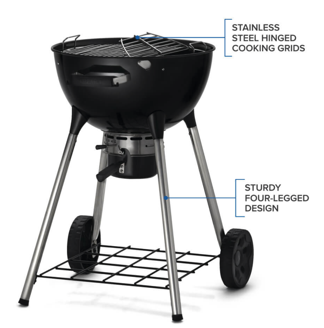 Napoleon Premium 22 Charcoal Kettle Grill image — photo 5